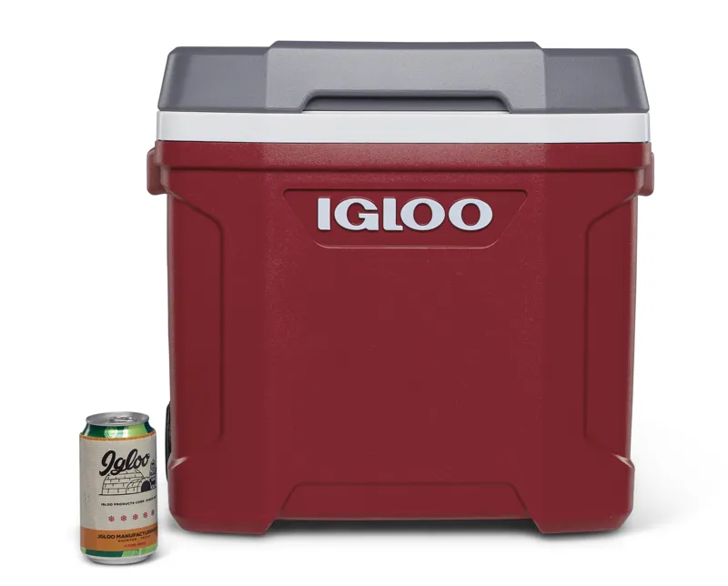 Igloo Latitude 30 Roller Cool Box Red-4